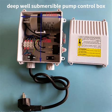 electrical box.for.water well|well pump control box capacitor.